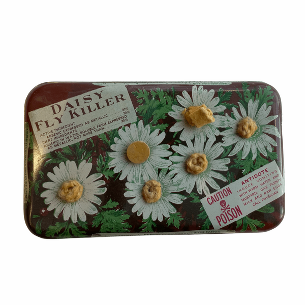 Daisy Fly Killer insecticide tin