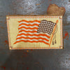 Vintage flannel Cigar Tobacco premium -  48 star American flag (c 1910)