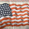 Vintage flannel Cigar Tobacco premium -  48 star American flag (c 1910)