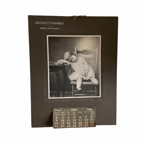 Antique Country Store Calendar, Armor SD (c 1907)