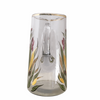 Antique Victorian hand painted glass pitcher (c 1900s)