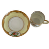 Hand painted Demitasse Cup and Saucer, made in Occupied Japan - Selective Salvage