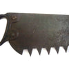 Antique 32" ice saw with cast iron handle (c 1900s) - Selective Salvage