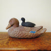 Vintage salesman sample Carry-lite coot decoy, paper mache (c 1940s) - Selective Salvage