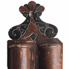 Handmade Victorian match holder, OOAK folk art (c 1910s) - Selective Salvage