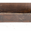 Primitive folk art wall box, hand carved (c 1920s) - Selective Salvage