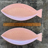 Mid Century Modern Ceramic Fish Serving Trays - A Pair - Selective Salvage