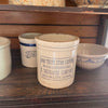 Red Wing Coffee Crock, "Drink Three Star Coffee" c 1920s