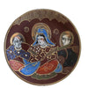 Kutani Japan moriage demitasse cup and saucer