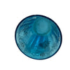 Blue Victorian hand painted glass tumbler (c 1900s)