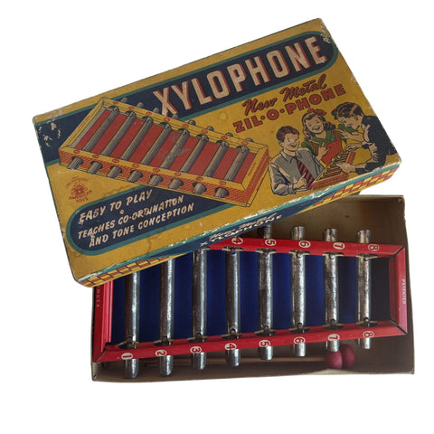 Vintage American Toys Xylophone in original box