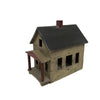 Folk art minature wooden house