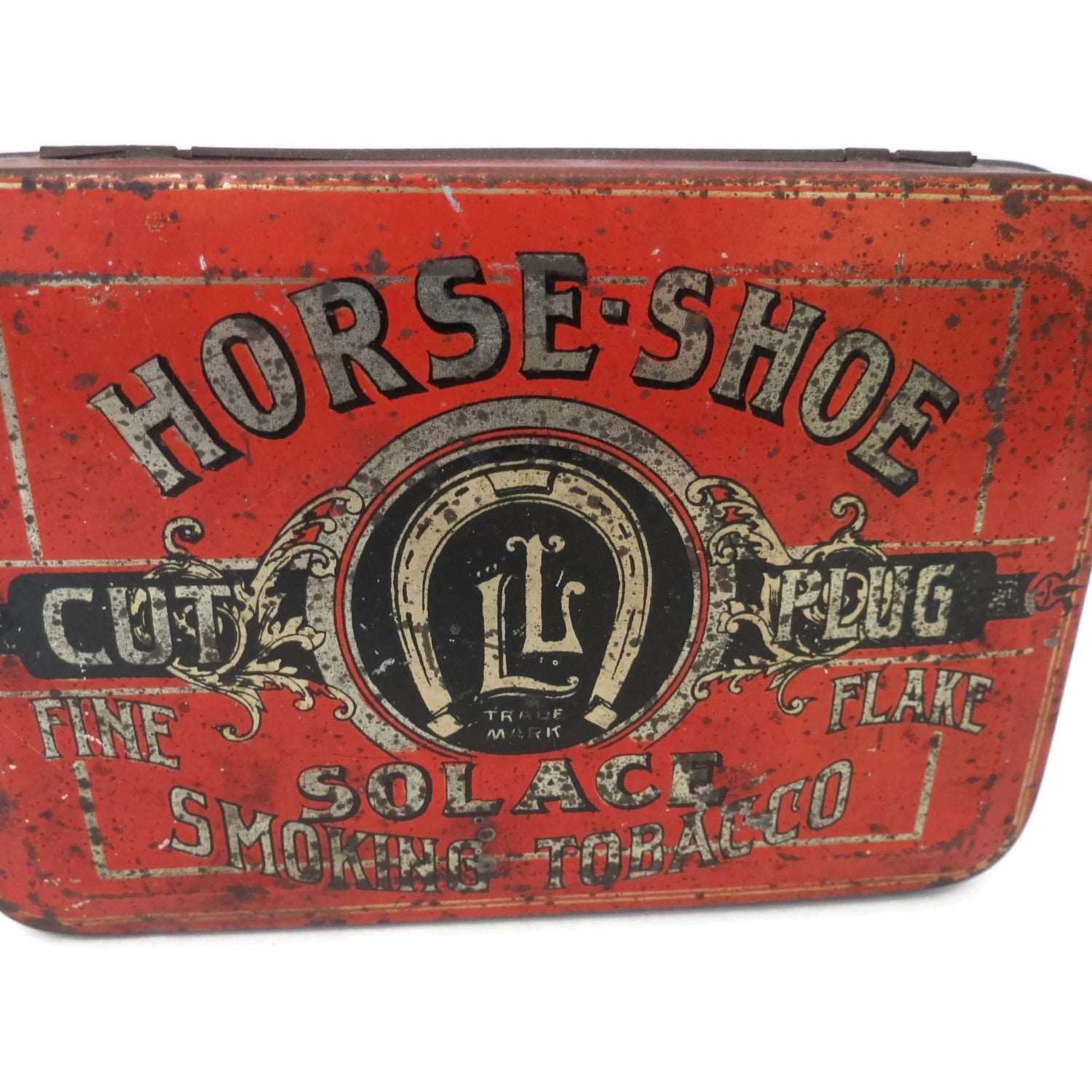 solace tobacco Paper Litho Sign Antique Advertising Vape - SOLACE LANDED @