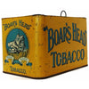 Uncommon antique "Boars Head" store counter tin, Pritchard and Burton (c 1910) - Selective Salvage