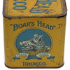 Uncommon antique "Boars Head" store counter tin, Pritchard and Burton (c 1910) - Selective Salvage