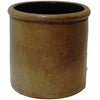 Salt glazed hand thrown butter crock, 1 gallon (c early 1900s) - Selective Salvage