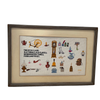 Vintage cross stitched sampler (1980) - Selective Salvage