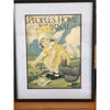 Vintage "People's Home Journal" cover, professionally framed (c 1925) - Selective Salvage