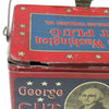 Vintage George Washington Cut Plug lunch box style tin - RJ Reynolds Co. - Selective Salvage