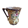 Hand painted chocolate cup and saucer, marked Nippon (c 1891-1921) - Selective Salvage