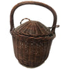 Vintage handled basket, American (c. 1930s) - Selective Salvage