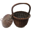 Vintage handled basket, American (c. 1930s) - Selective Salvage