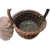 Vintage handled basket, American (c. 1930s) - Selective Salvage