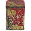 Vintage Tetley's India & Ceylon tea tin (c 1920s) - Selective Salvage