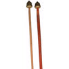 Vintage IOOF Odd Fellows Lodge ceremonial staff, qty 2 (c 1920s) - Selective Salvage