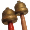 Vintage IOOF Odd Fellows Lodge ceremonial staff, qty 2 (c 1920s) - Selective Salvage