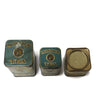 Vintage Monarch tea tins, Reid, Murdock & Co., set of three (c 1930s) - Selective Salvage