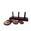 Vintage Tower of Hanoi puzzle game (c 1950s) - Selective Salvage