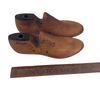 Vintage wooden child's shoe last, labeled "Linda" (c 1959)
