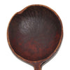 Antique hand carved wooden ladle, birch, hook handle (c late 1800s) - Selective Salvage