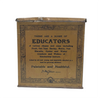 Vintage Dr. Johnson EDUCATOR Crackers tin, Boston, MA (c 1920s)