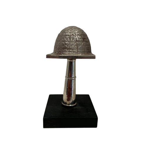 Vintage Odd Fellows staff topper, beehive shaped (c 1920s) 