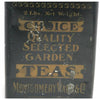 Vintage Montgomery Wards & Co. "Choice Teas" tin, Chicago - Kansas City (c 1920s) - Selective Salvage