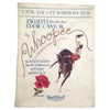 Vintage sheet music (Qty 2), Ziegfield Eddie Cantor, 1910-20 ephemera - Selective Salvage