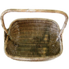 Vintage American painted "Gods Eye" gathering basket (c 1920s) - Selective Salvage