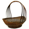 Vintage country gathering basket, American (c 1920s) - Selective Salvage