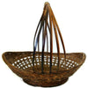 Vintage country gathering basket, American (c 1920s) - Selective Salvage