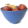 Vintage stoneware mixing bowl, bright blue (c 1930s) - Selective Salvage