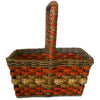 Antique NY country store advertising basket (c 1900s) - Selective Salvage