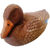 Vintage Carry-lite duck decoy, paper mache (c 1940s) - Selective Salvage
