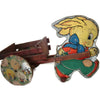 Vintage lithographed Easter toy, NN Hill Brass Co (c 1943) - Selective Salvage