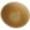 Vintage Yellowware Watt #9  bowl, "Raised Pansy" design (c 1930s) - Selective Salvage