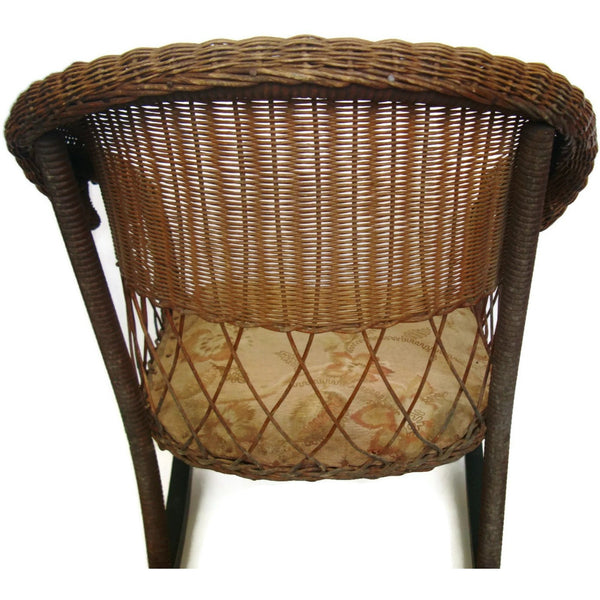 Vintage wicker child's rocker, photography prop (c 1930s) – Selective ...