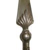Vintage IOOF Odd Fellows Lodge ceremonial staff, fancy metal tip (c 1920s) - Selective Salvage