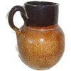 Antique stoneware pitcher, slip glaze, slip glazed (c 1900s) - Selective Salvage