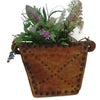 Antique hand carved container, rustic "make-do" (c early 1900s) - Selective Salvage